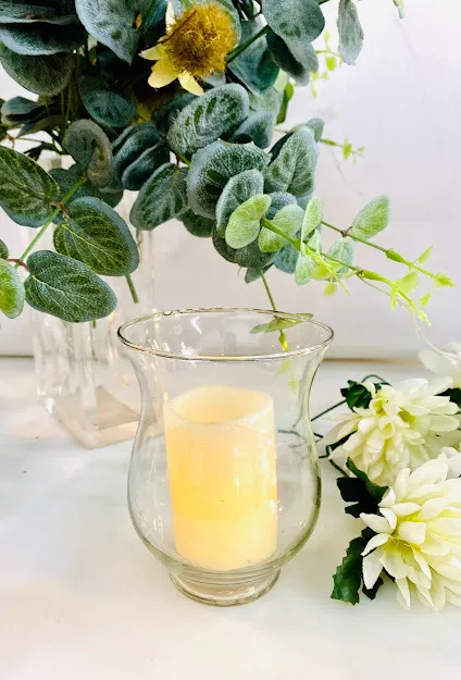 MINI FANAL FLORERO CRISTAL "MFC" boca 9 cm . alt 12 cm