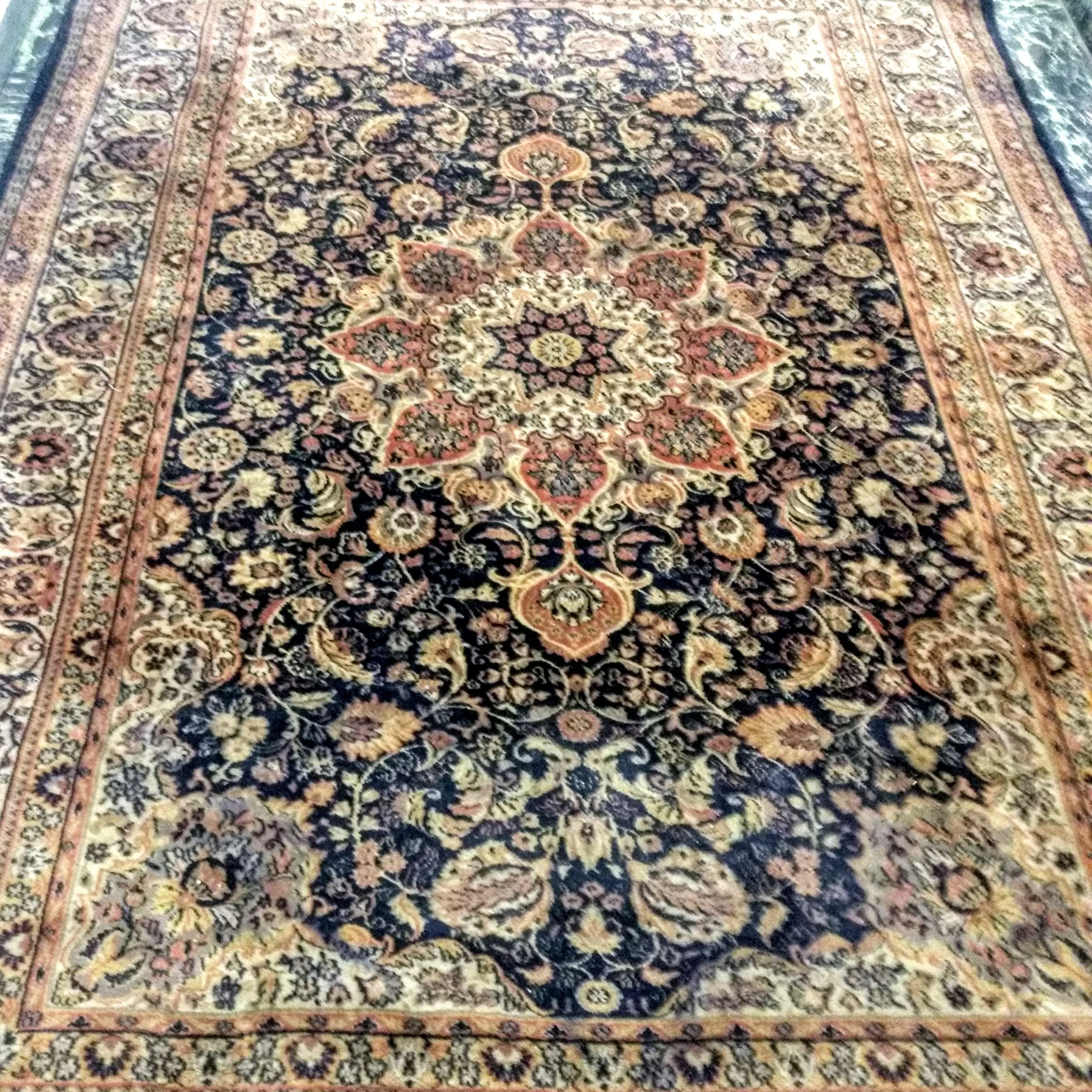 ALFOMBRA PERSA  "ESTRELLA AZUL" 2 X 3 MT