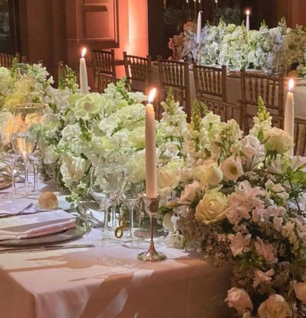 CANDELABRO 1 VELA PLATA ANTIQUE 16 CM