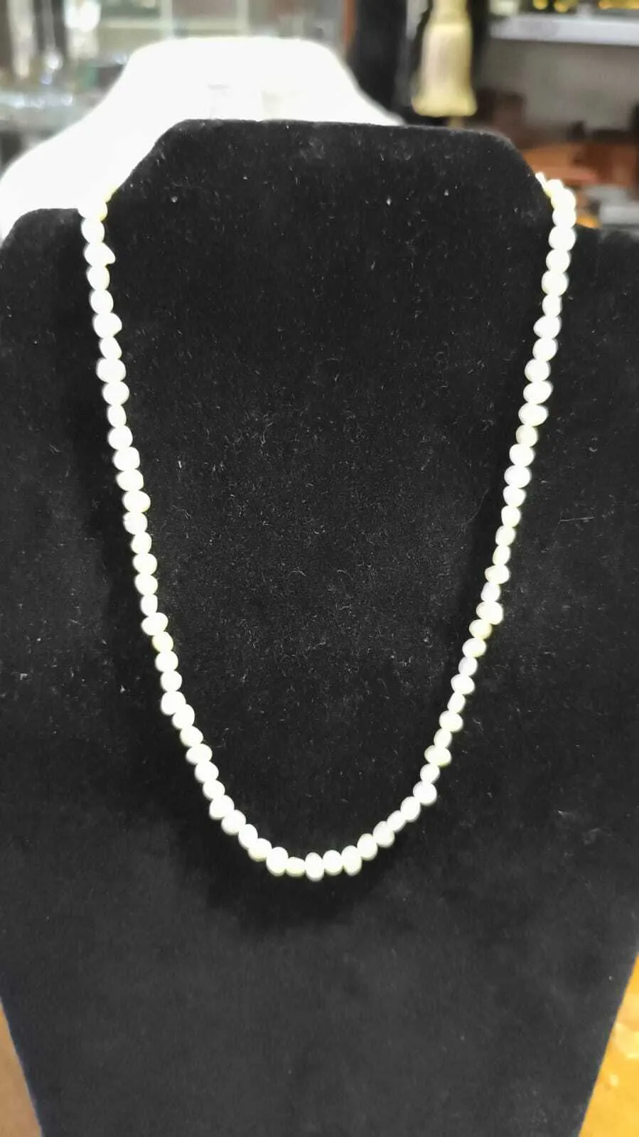 COLLAR DE PERLA ANTIQUE SIMPLE