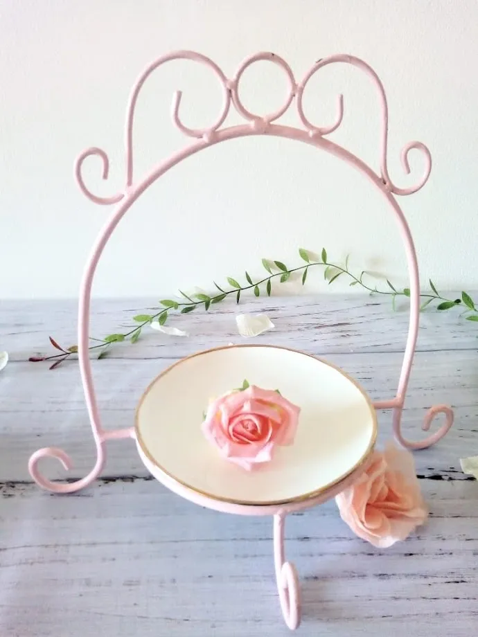 Porta  masa tirolesa  hierro Rosa  1 piso (CPA002)