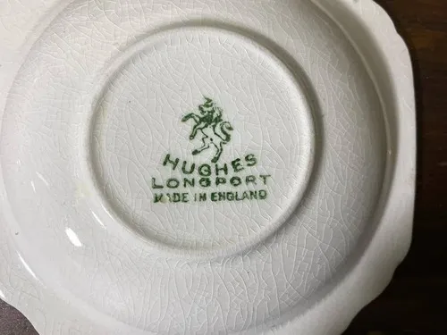 JUEGO DE TE  INGLES HUGES -SERVIR  TETERA ,LECHERA AZUCARERA 