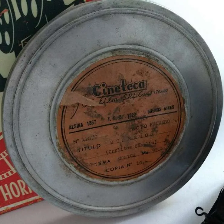 CINTA DE CINE ANTIGUA-CINEMATECA