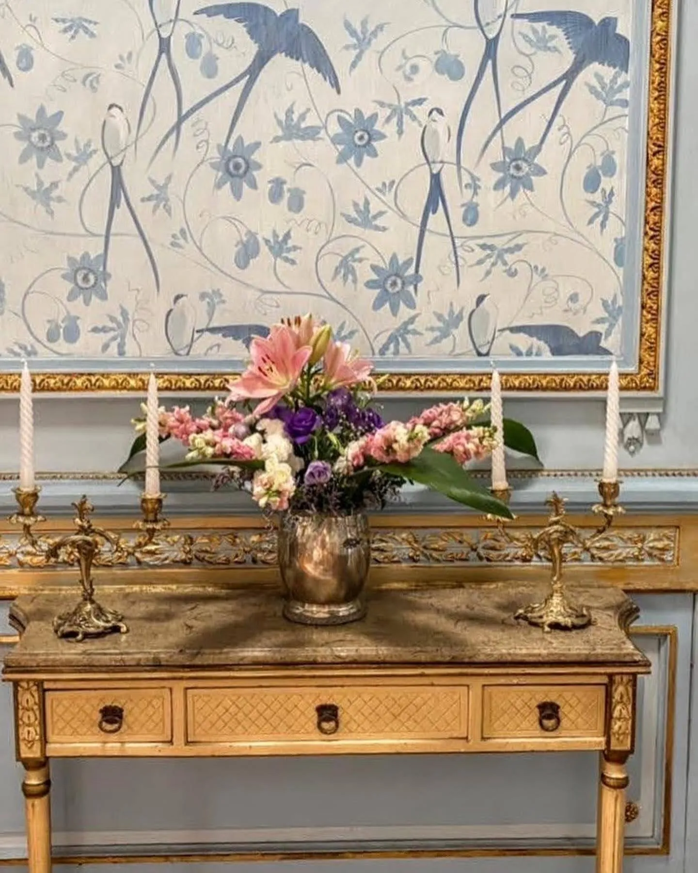 FRAPERA BOMBE PLATA ANTIQUE CON ASAS