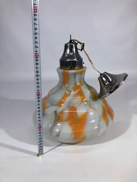 ARAÑA RETRO DE MURANO " ORANGE "