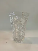 FLORERO CRISTAL ANTIGUO FRANCES  "FCAF6" 11 X 17 CM 