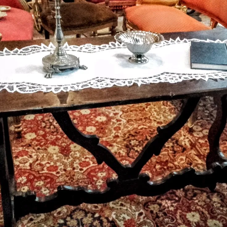 MESA FRANCISCANA CAOBA 1.10 x 0.55 x 75 alt