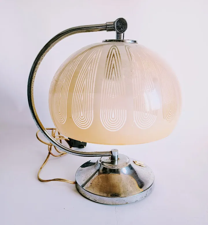 LAMPARA RETRO TULIPA ACRILICA " LENNON"