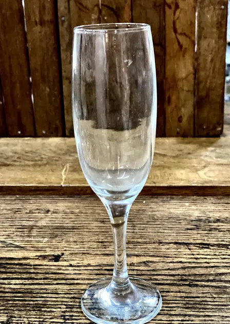 COPAS CRISTAL LISO MONACO  CHAMPAGÑE  19CL 5  X 20 ALT CM