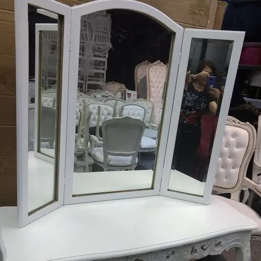 ESPEJO TRIPTICO PARA TOILETTE  1.0 x 0.87  MT ALT