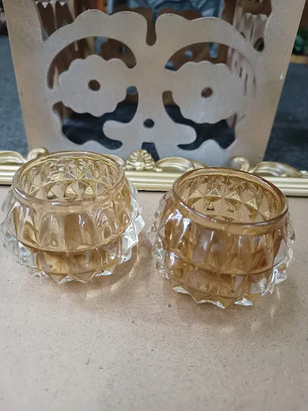 PORTA VELA CRISTA ORO 5 X 5 CM 