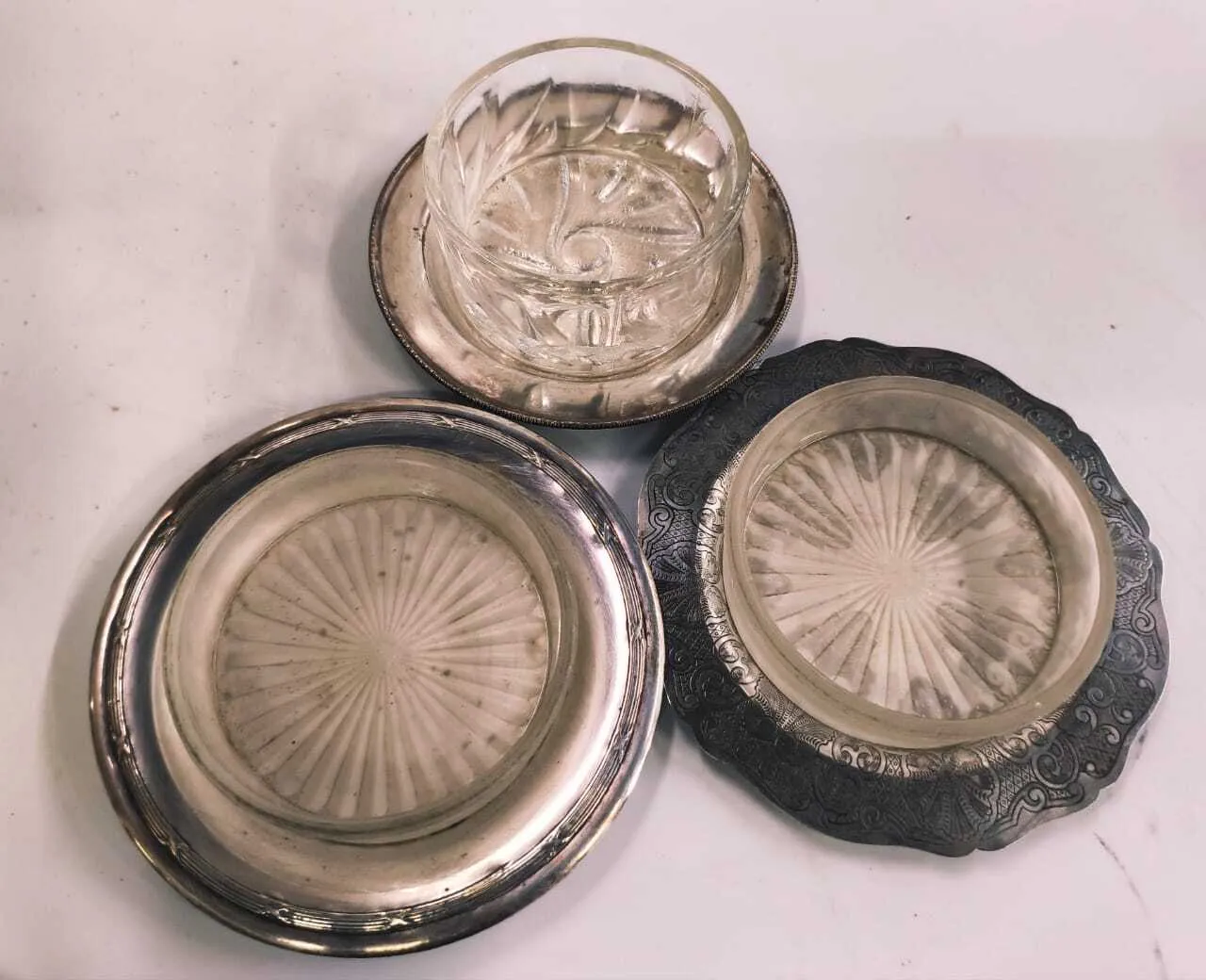 Dulceras cristal/ metal varias