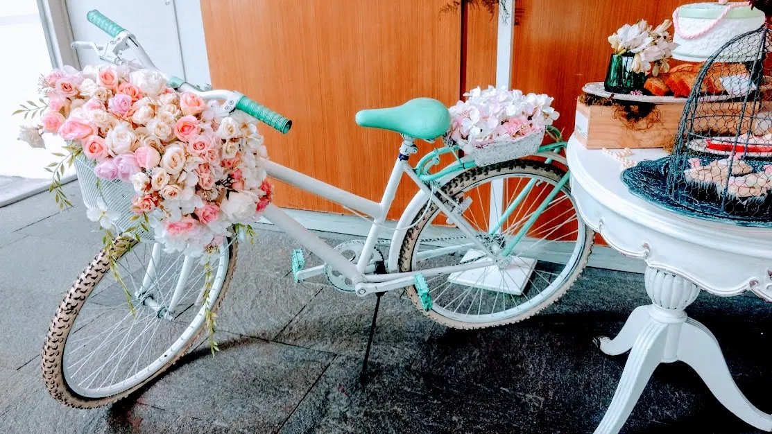 BICICLETA  VINTAGE "B" CANASTO GRANDE