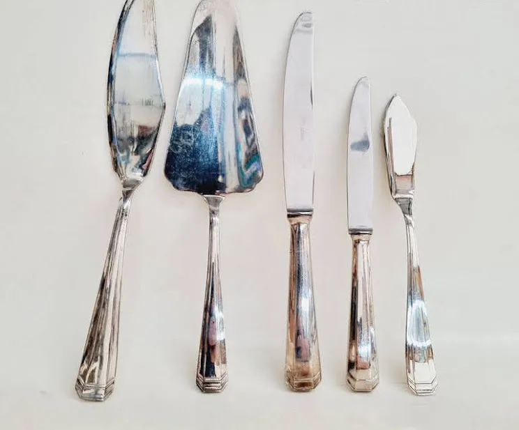 CUCHILLO POSTRE   PLATA  LAPPAS S.R