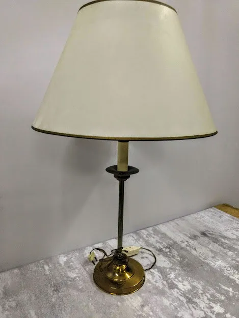 LAMPARA MESA FINA BASE REDONDA - FINA 2