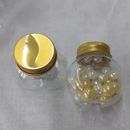 Mini Frasquito Tapa Oro  Mini Deco  3 x 6 cm