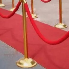 ALFOMBRA ROJA OSCURO MOQUETE  2 X 2 mt  ( MO22)