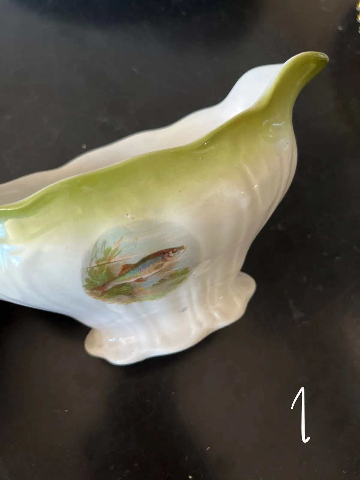 SALSERA PARA PESCADO VERDE "HOLLAND"