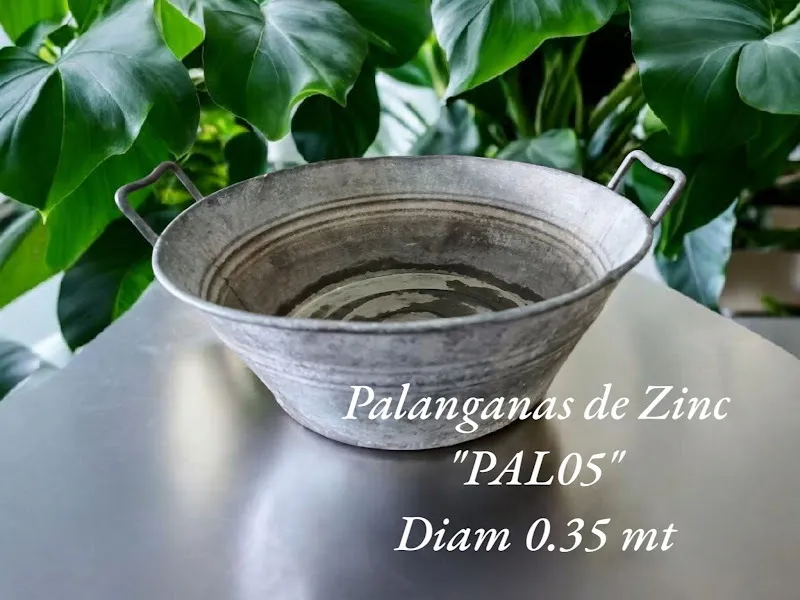 PALANGANA ZINC " PAL05" diam 35 cm