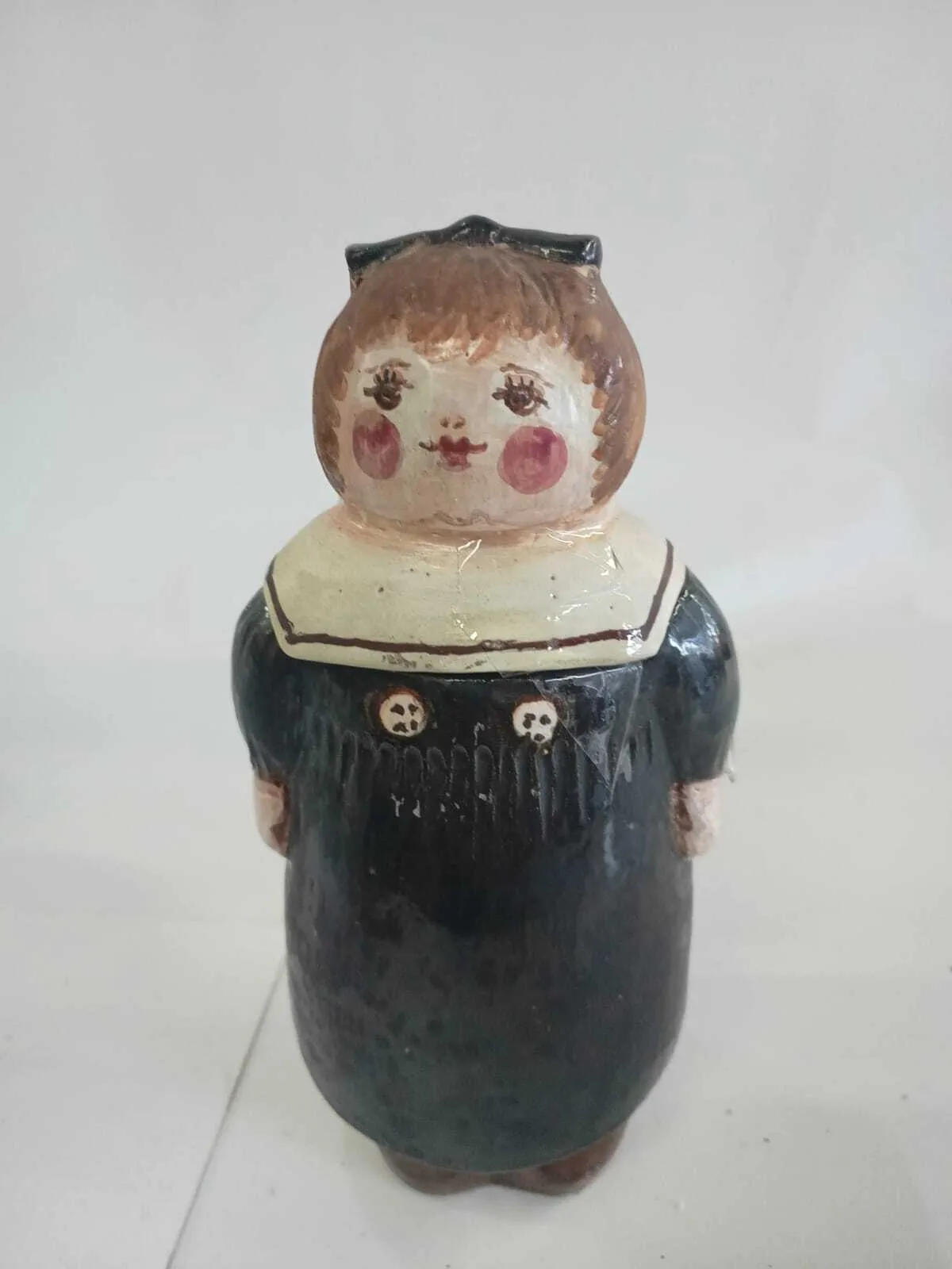 FRASCO  COCINA CERAMICA  SEÑORA  ALEMANA - 28 CM ALT.