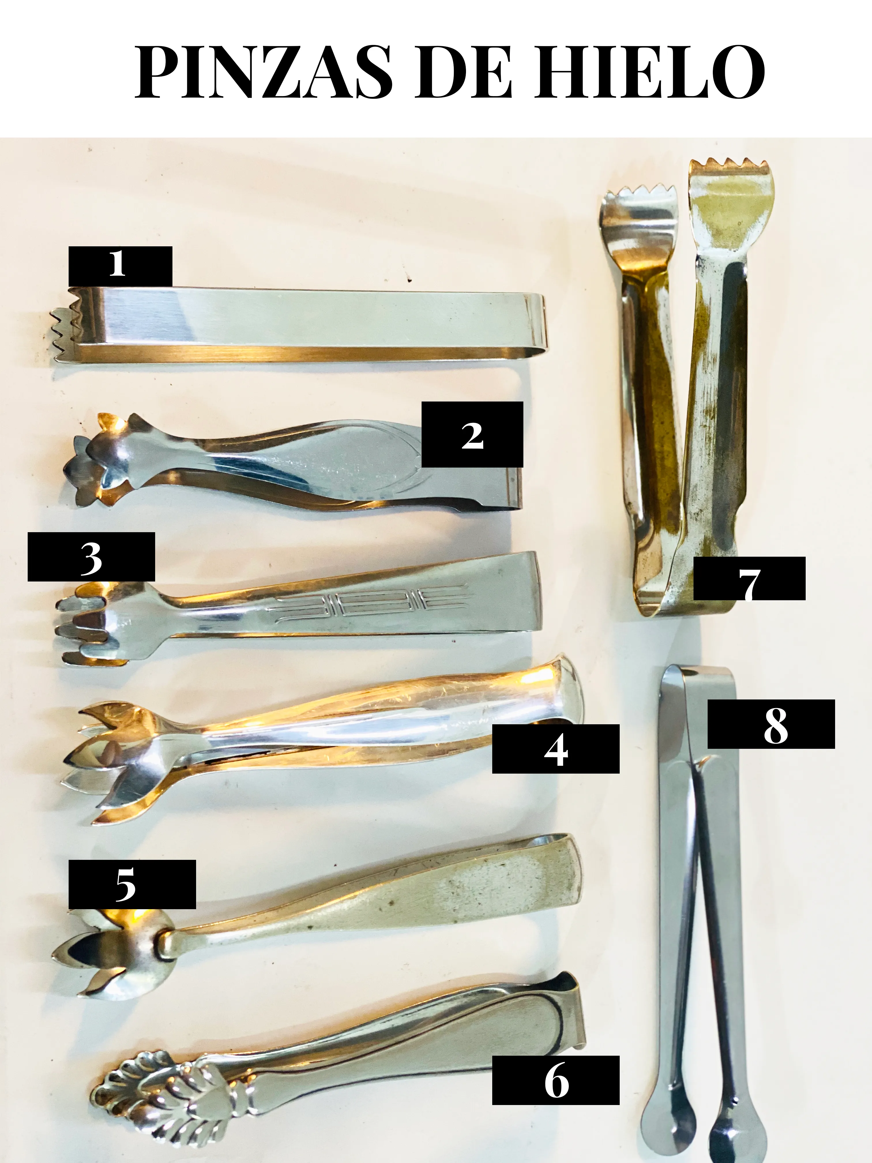 PINZAS PARA HIELO
