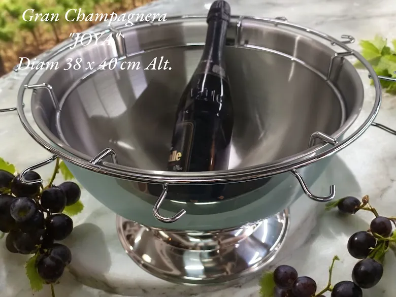 GRAN CHAMPAGNERA XL "JOYA"   Diam 38 x 40 cm alt