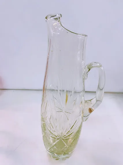 JARRA ALTA CRISTAL TALLADO JACT 18- 35 CM