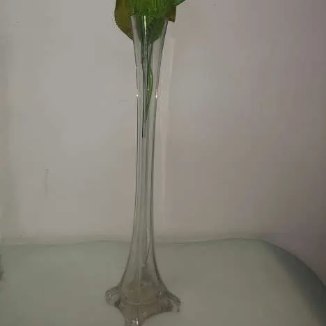 FLORERO  VIDRIO SLIM  50 CM 