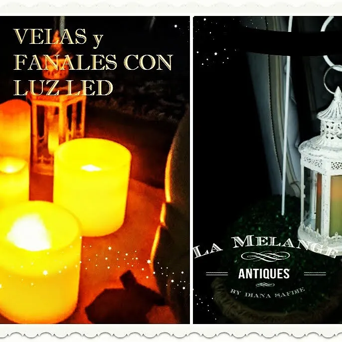 VELAS LED  7 X 12 CM (N)