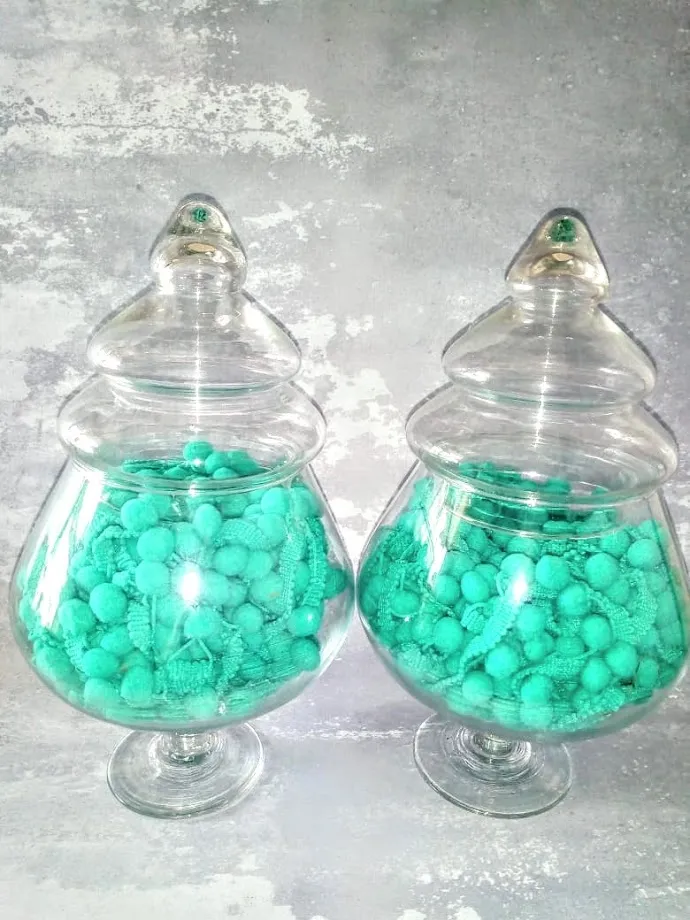 CARAMELERA CRISTAL "CC6" Alto 28 x 10 cm 