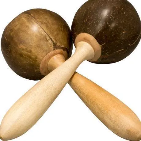 MARACAS MADERA VINTAGE