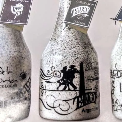 VASIJA CERAMICA de GRES -TANGO  base  6 cm ALT. 15 cm-