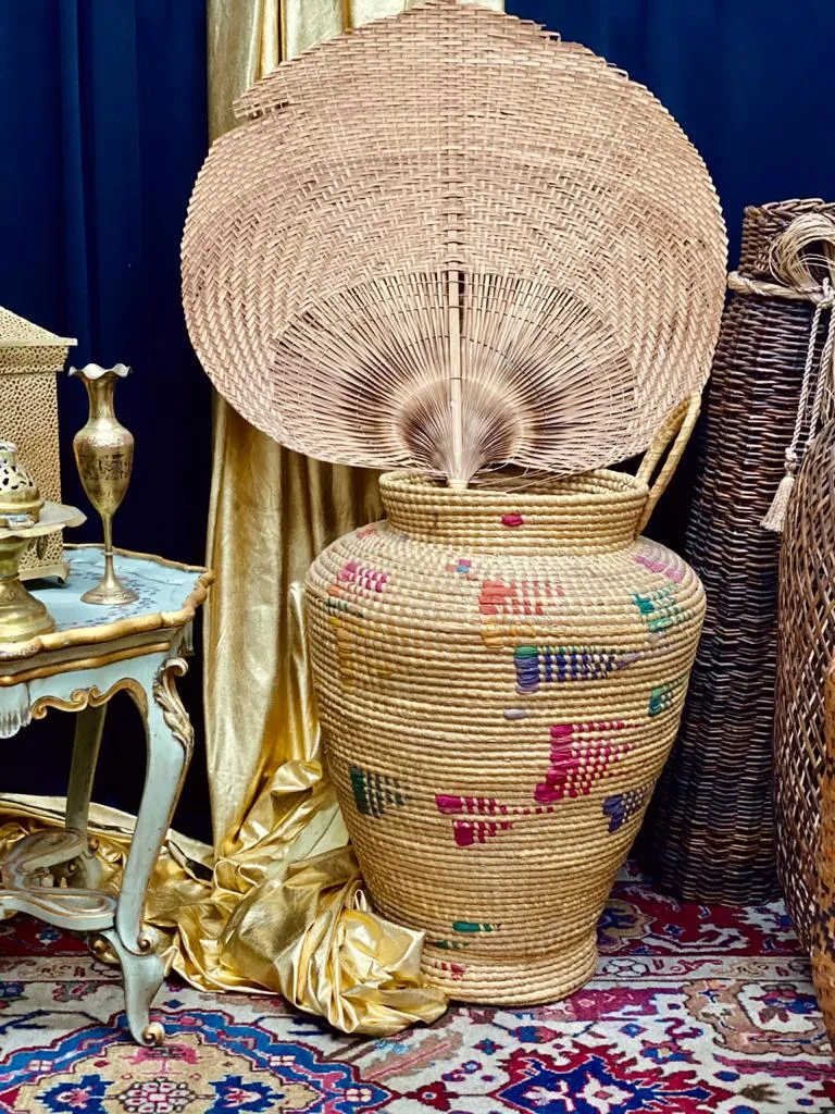 GRAN CANASTO ALTO "ALADIN"  alt. 0.60 ,boca 0.30   "CAN01"