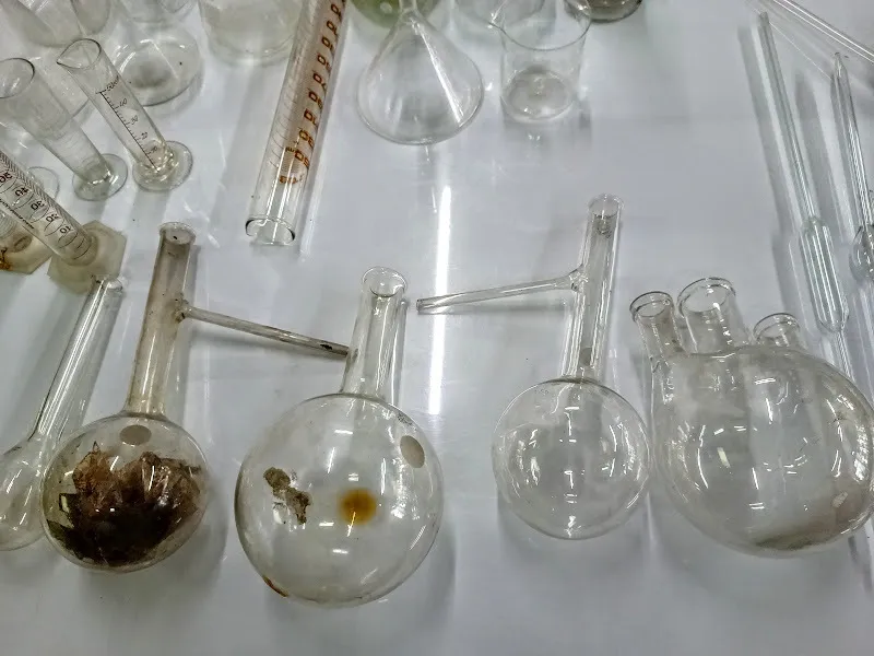 BALON DE DESTILACION LABORATORIO