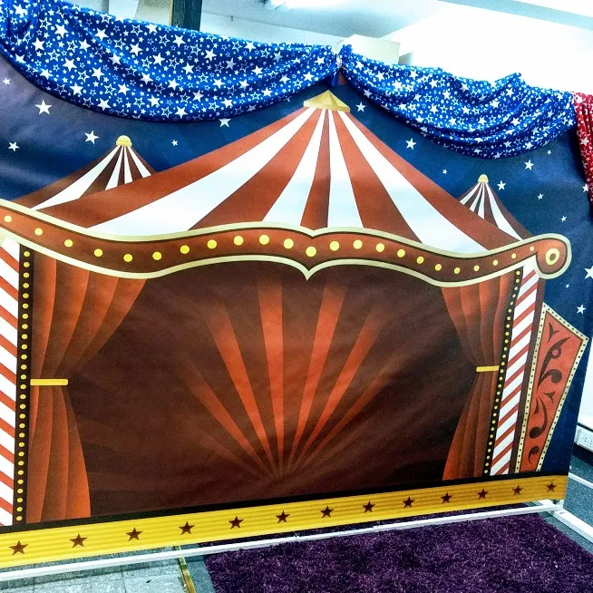 FONDO IMPRESO CIRCO 2,80 X 1,80