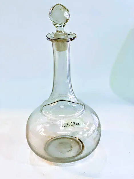 BOTELLON  DE  CRISTAL  Alt.32 CM  (BOT28)