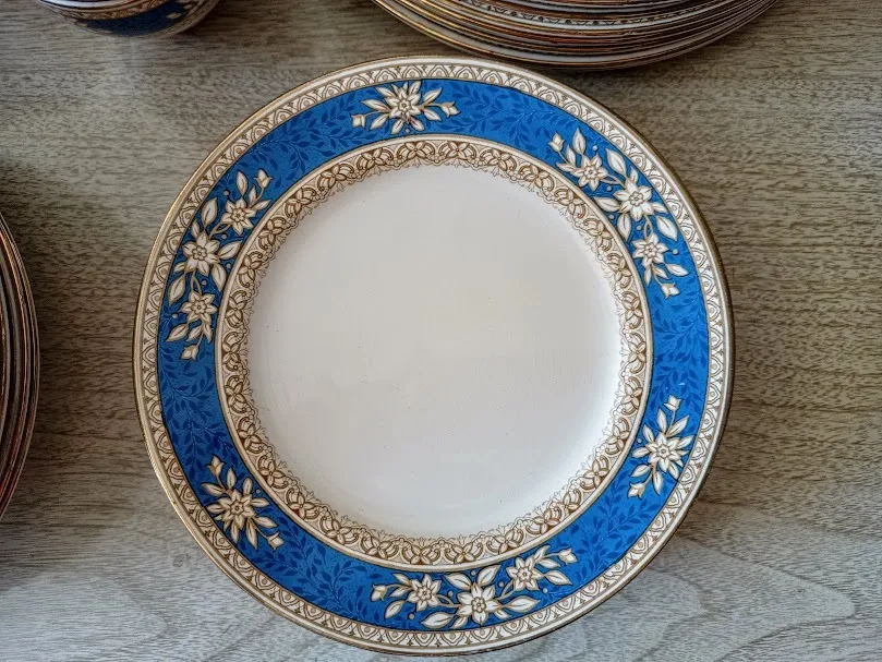 PLATO ENTRADA INGLES BLUE ROCKWOOD - 22.5  CM