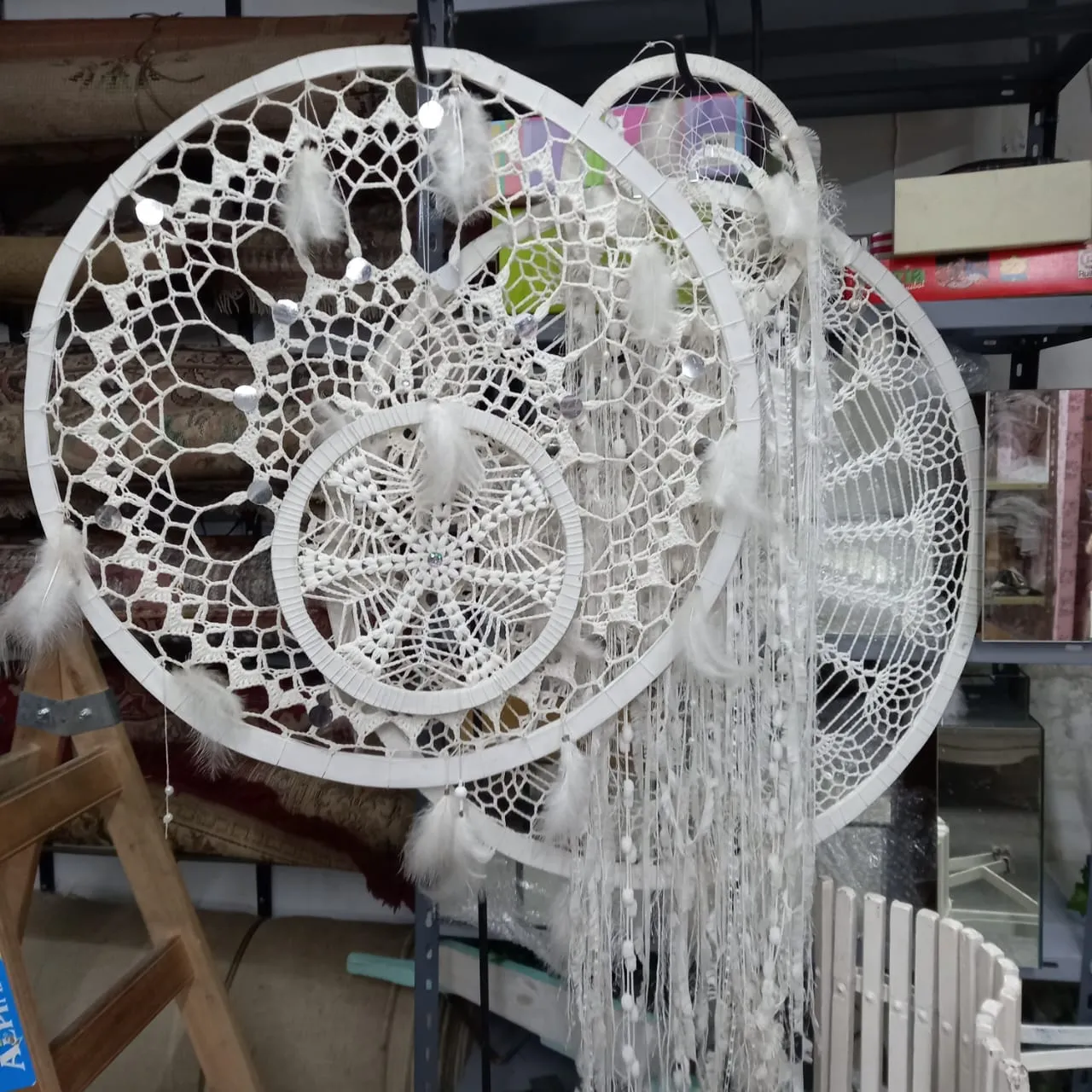 ATRAPA SUEÑO MEDIO  BLANCO (75CM)