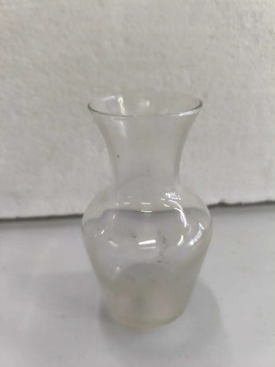 FLORERITO  VIDRIO LISO "FL": Diam 5 cm , Alto 13 cm 