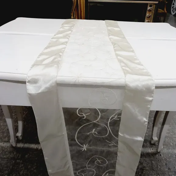 CAMINO DE GASA COLOR  CHAMPAGNE 260 X 37 CM 