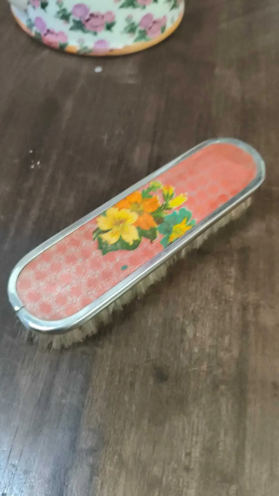  CEPILLOS RETRO RED FLOWER 