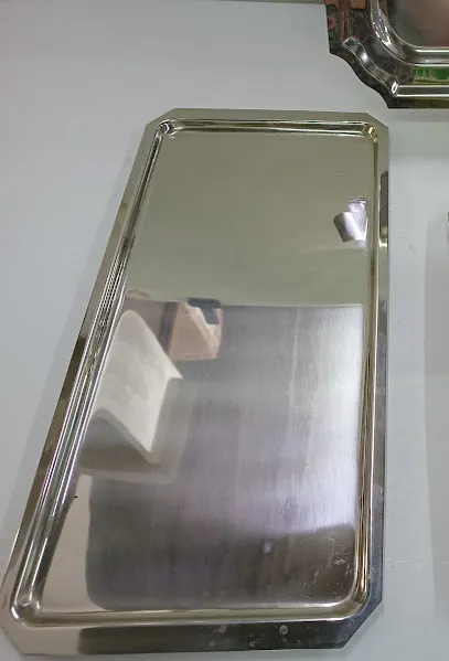 BANDEJA RECT ACERO INOX. BAI 01 - 48 X 23 CM