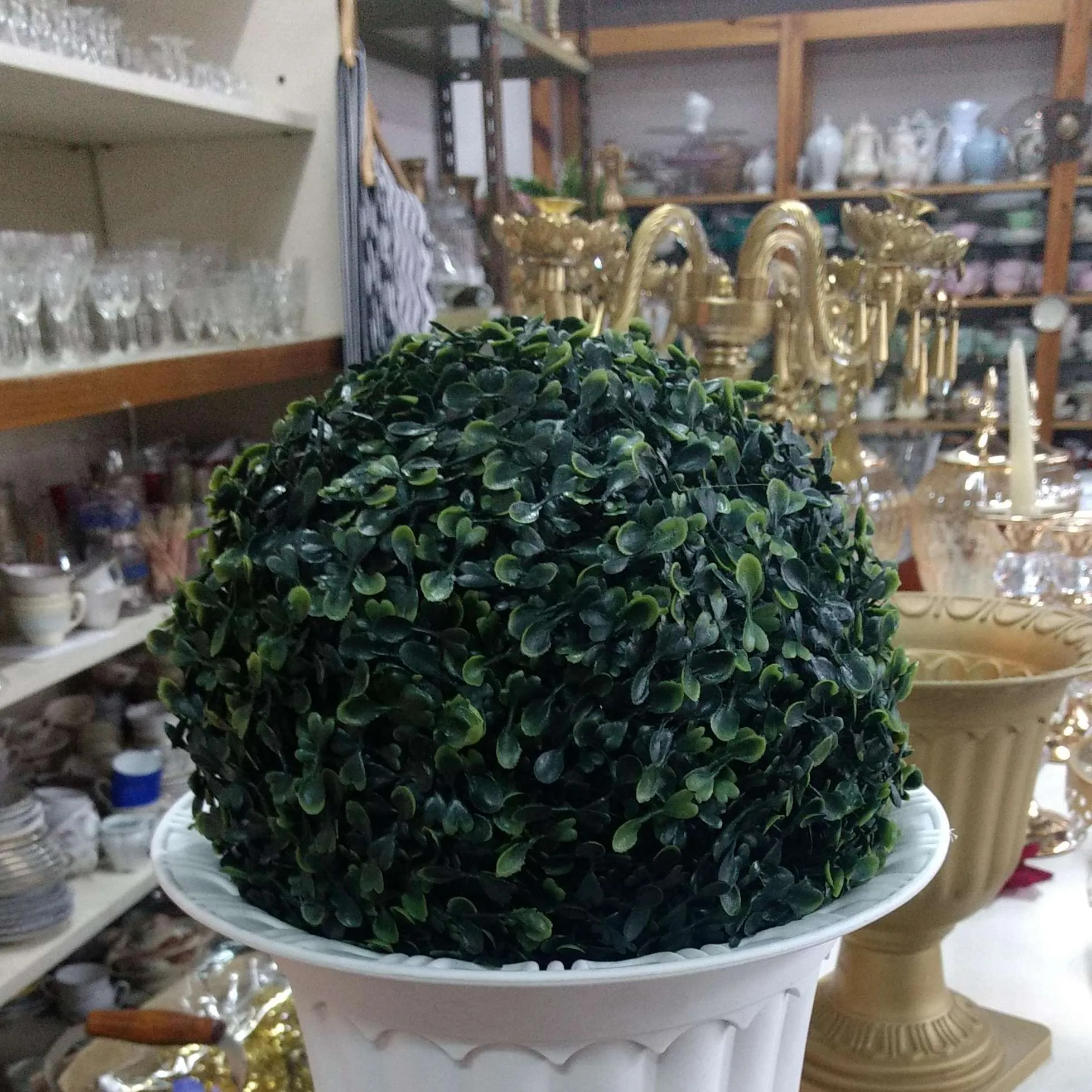 ESFERA  VERDE  mediana diam 15/20 cm 