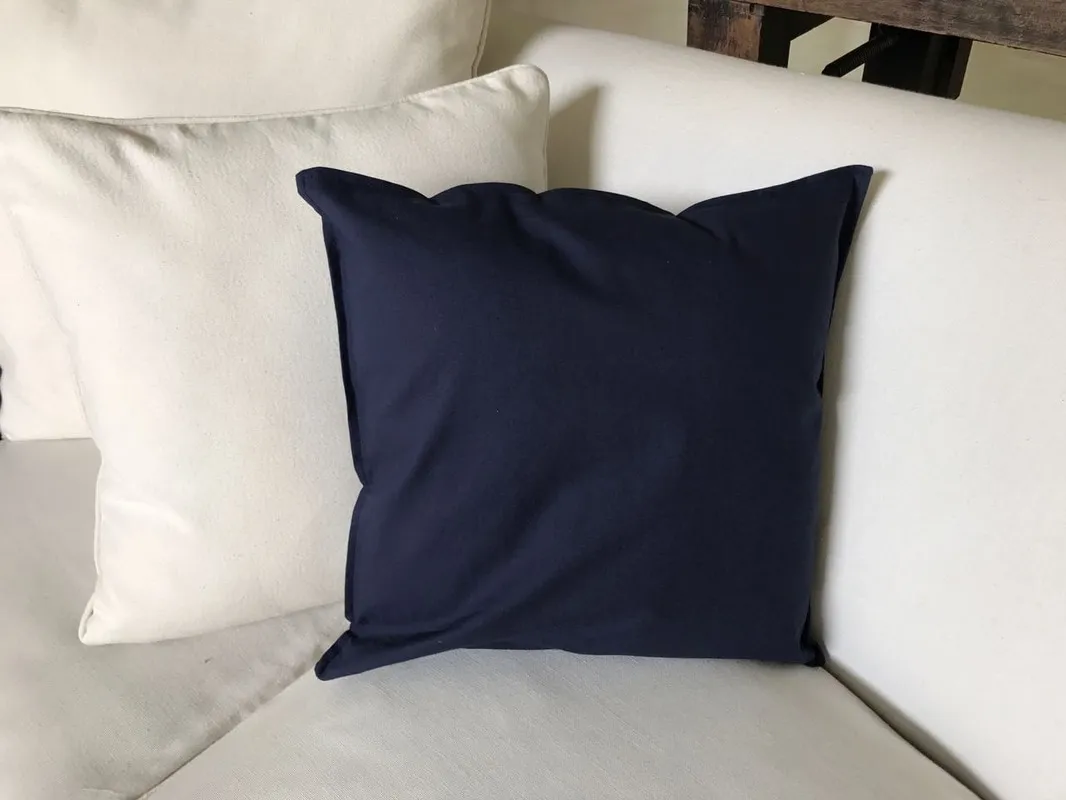 ALMOHADON ALGODON AZUL NOCHE 40X40 (AAN)