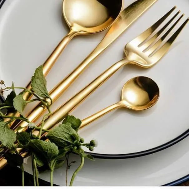 CUCHARA DE POSTRE / CAFE DORADO PREMIUM