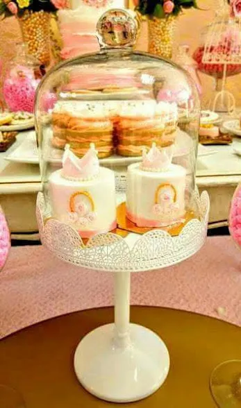 CAMPANA CRISTAL BRODERIE GRANDE  Alto 41 x 18 cm (CB033)