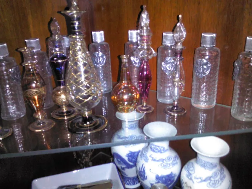 PERFUMEROS CRISTAL  ARABES ANTIQUE 