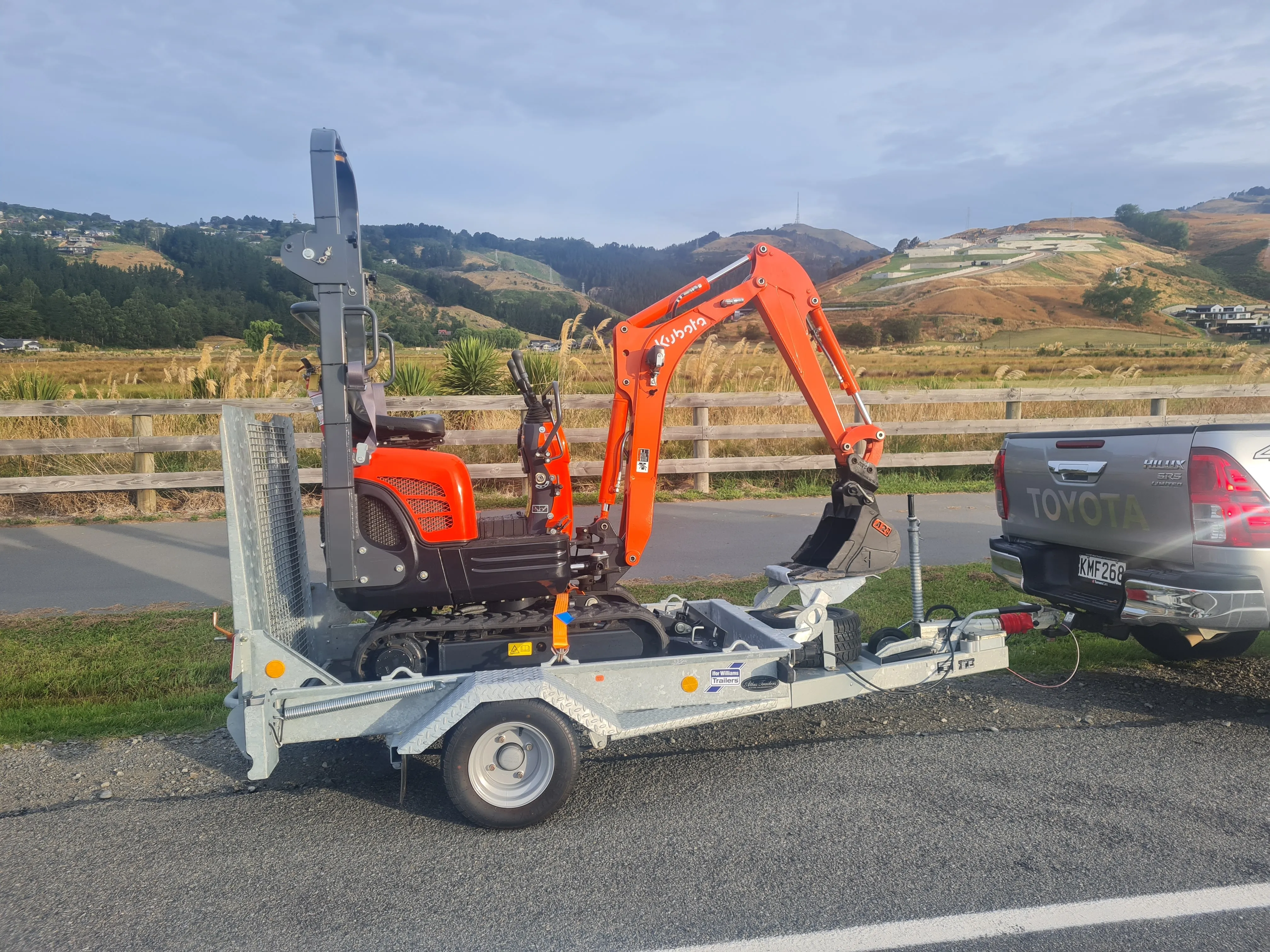 Kubota K008-3 1-Tonne Digger