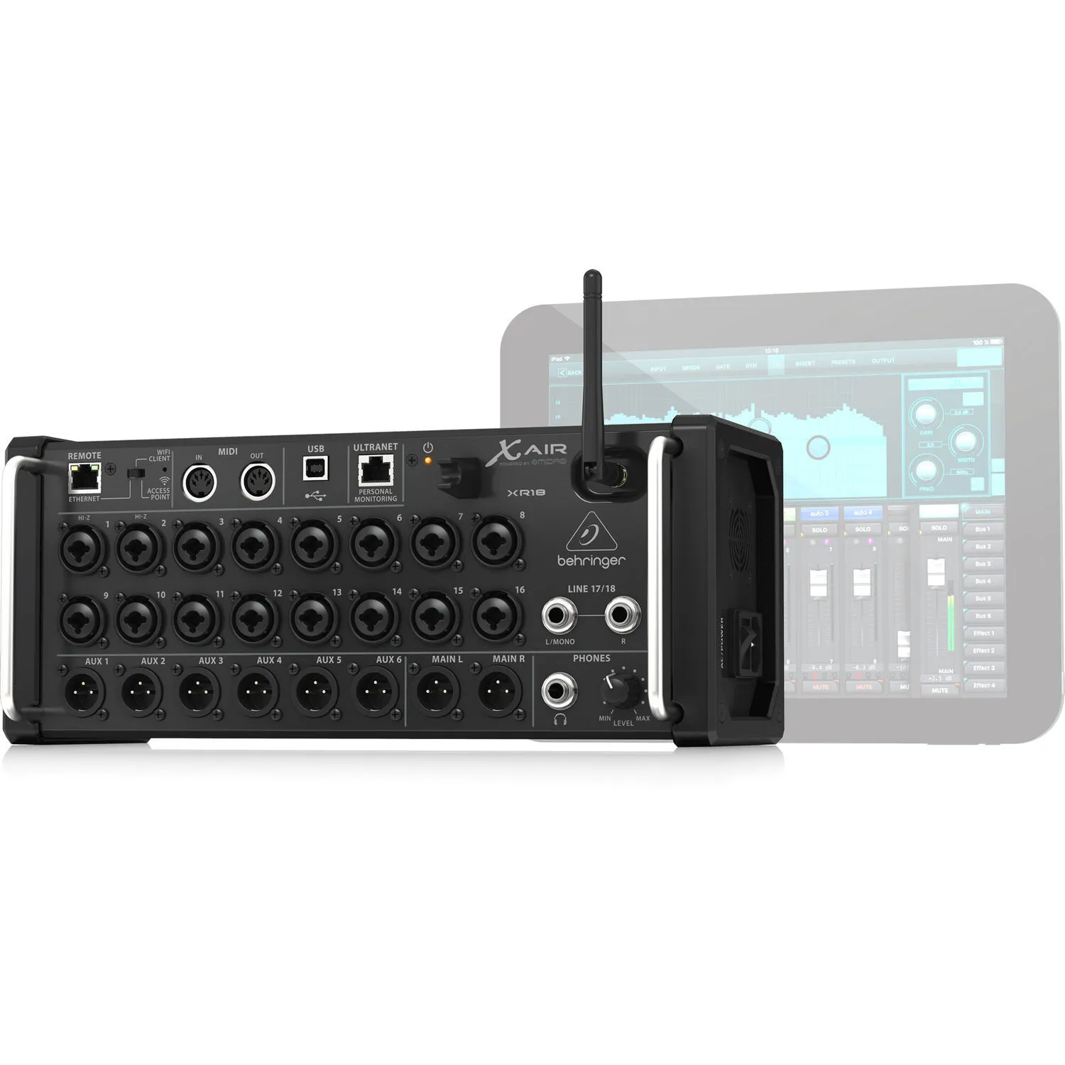 Behringer X Air XR18 18-channel Tablet-controlled Digital Mixer