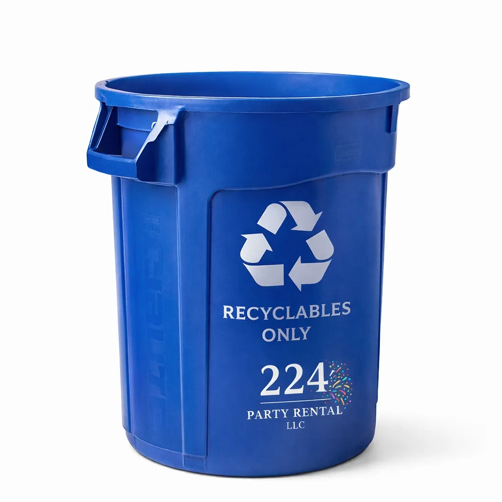 Recyclables with liners